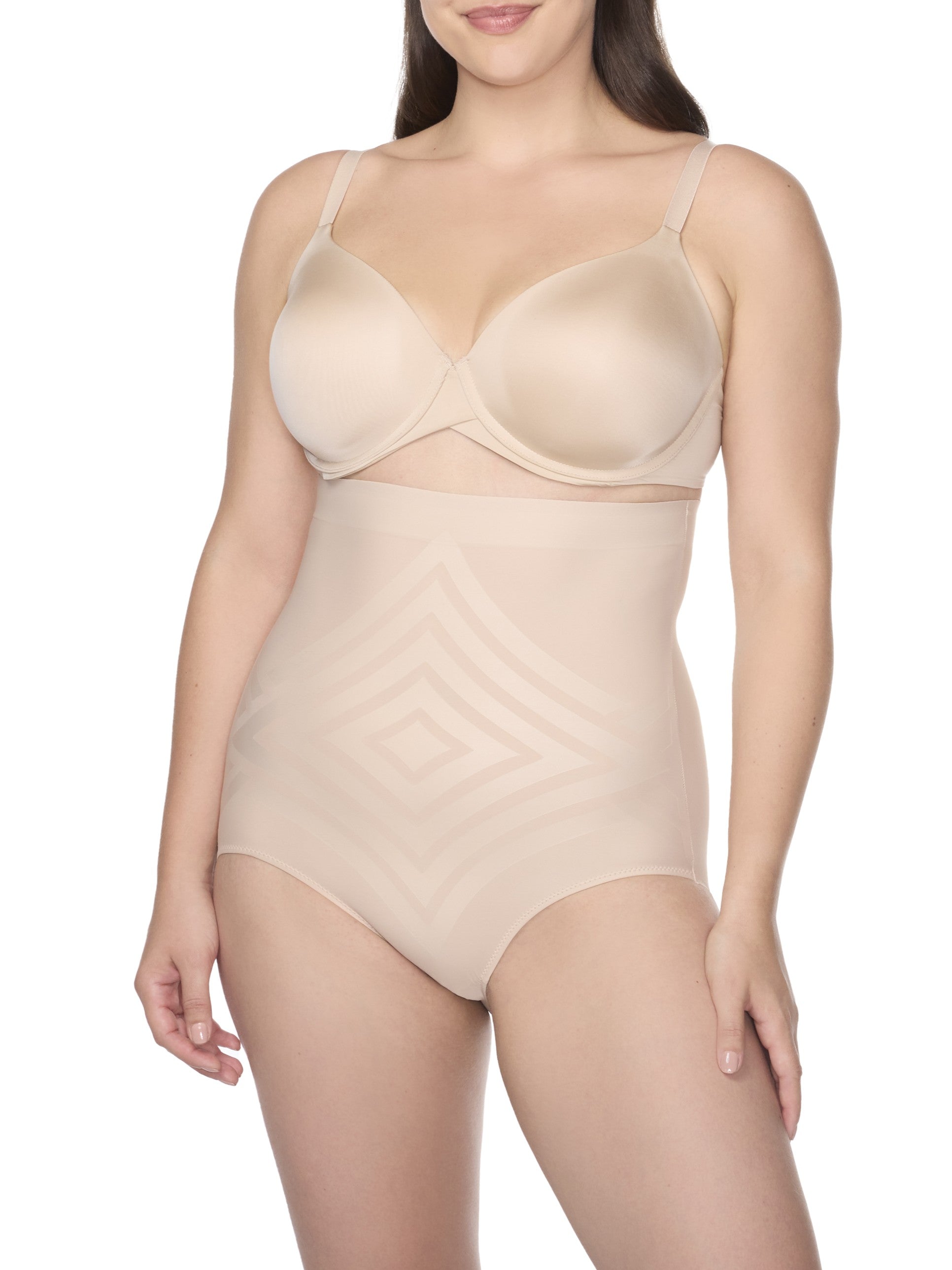 Formgebender Slip mit hohem Bund und LYCRA FitSense®-Drucktechnologie